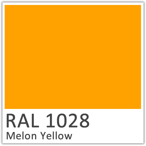 RAL 1028 Melon Yellow non-slip Flowcoat
